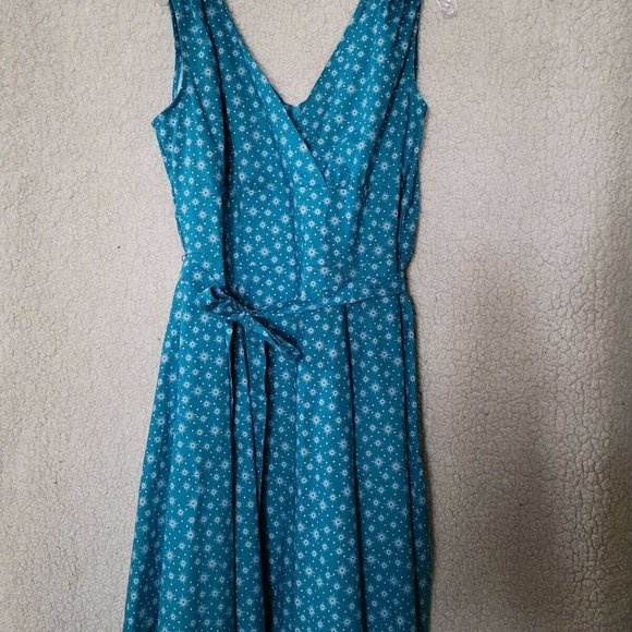 Heart of Haute Marie Dress Size 2X Green Atomic Starburst Pinup Retro MidCentury - Picture 9 of 9